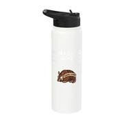 Desert Humor Armadillo Game Don’t Look at the Armadillo Stainless Steel Insulated Water Bottle