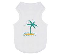 'Desert island. ' Pet Dog/Cat T-Shirt (PT00107169)