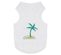 'Desert island. ' Pet Dog/Cat T-Shirt (PT00107171)