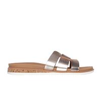 Desert Kiss Low Peak Look Mules Gold-Coloured