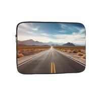 Desert Landscape Highway Laptop Case 10 inch, Shockproof Protective Laptop Sleeve Travel Computer Bag Water Resistant Computer Carrying Cover Notebook Case Briefcase Gifts for Men Women