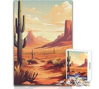 Desert Landscape Puzzle for Teenagers 1000 Pieces Learning through Play Experience Heartfelt Special Occasion Gift Size 50x75cm