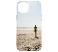 Desert Mirage Shadow Figure Hidden Presence Mystery Graphic Case for iPhone 15 Plus
