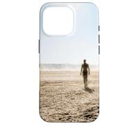 Desert Mirage Shadow Figure Hidden Presence Mystery Graphic Case for iPhone 16 Pro