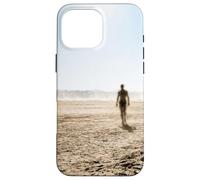 Desert Mirage Shadow Figure Hidden Presence Mystery Graphic Case for iPhone 16 Pro Max