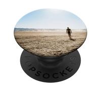 Desert Mirage Shadow Figure Hidden Presence Mystery Graphic PopSockets Adhesive PopGrip