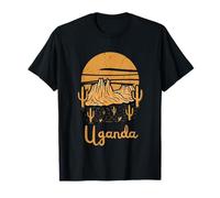 Desert Mountain Travel Uganda Vacation Outdoors T-Shirt