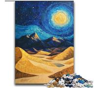 Desert Night Sky Jigsaw Puzzles for Adults 2000 Jigsaws, Suitable for Ages 14 And Up Family Fun It Is Ideal As A Gift for The Whole Family (70x100cm)