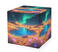 Desert Oasis Magic Cube,The Original 3x3 Cube,Speed Cube Problem-Solving Brain Teaser,Easy Turning Sensory Puzzle Toy,Sensory Stress Relief Form Fidget Toys