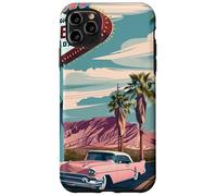 Desert Road Trip Retro Car to the Heart Fabulous Las Vegas Case for iPhone 11 Pro Max