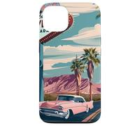 Desert Road Trip Retro Car to the Heart Fabulous Las Vegas Case for iPhone 13