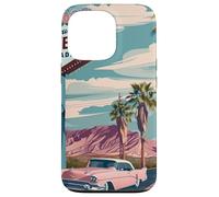 Desert Road Trip Retro Car to the Heart Fabulous Las Vegas Case for iPhone 13 Pro
