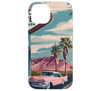 Desert Road Trip Retro Car to the Heart Fabulous Las Vegas Case for iPhone 14