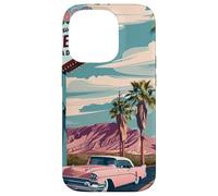 Desert Road Trip Retro Car to the Heart Fabulous Las Vegas Case for iPhone 14 Pro