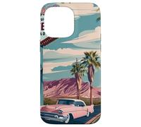 Desert Road Trip Retro Car to the Heart Fabulous Las Vegas Case for iPhone 14 Pro Max