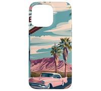 Desert Road Trip Retro Car to the Heart Fabulous Las Vegas Case for iPhone 15 Pro Max