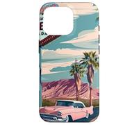 Desert Road Trip Retro Car to the Heart Fabulous Las Vegas Case for iPhone 16 Pro