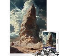 Desert Rock Formation 1000 Piece Jigsaw Puzzles for Adults Improve Overall Mental Performance Mindful Soothing Leisure Game (38x26cm)