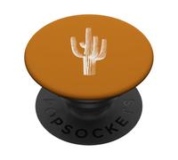 Desert Saguaro Cactus Silhouette PopSockets Adhesive PopGrip