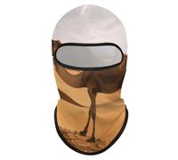 Desert Sand Camel Balaclava Face Mask Men Ski Mask for Women Full Face Cover Ski Mask for Outdoor Cycling, Style, 1, Style, 1