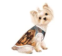 Desert Sand Camel Print Dog Shirt Summer Lightweight Pet T Shirts Soft Breathable Stretchy Cats Dogs Tee Shirt