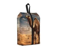 Desert Sand Camel Print Travel Shoe Storage Bag Unisex Organizer Pouch Lightweight Portable Vacation