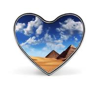 Desert Sky Button Pin Elegant Heart Lapel Pin Fashion Love Printed Brooch Badge Funny Enamel Pins Brooch Pins Pinback Button Badges for Bag Jacket Clothes Accessories