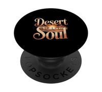 Desert Soul Western Landscape Sunset Style PopSockets Adhesive PopGrip