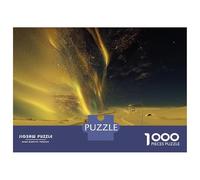 Desert Starry Sky 1000 Pc Sturdy Cardboard Scenic Puzzle Family Game Night Stress Relief Office Break Gift for Enthusiasts 52x38cm/1000pcs