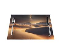 Desert Stars PVC Woven placemats are Printed and can add Decoration to Your Dining Table.