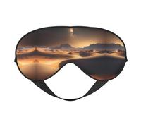 Desert Stars Soft Eye mask, All Over Printed, 96% Polyester 4% Spandex