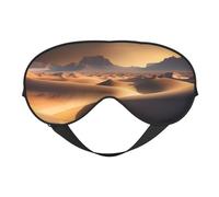 Desert Stars Soft Eye Mask. Unisex, Comfortable and Breathable, Suitable for Daily Rest. Helps You Quickly Enter Deep Sleep.