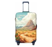 Desert Succulent Cactus Luggage Cover Suitcase Cover Protector Travel Suitcase Cover
