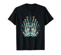 Desert Succulent Garden Wild Cactus Flowers T-Shirt