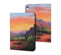 Desert Sunset Landscape Slim Protective Case Auto Wake Sleep Cover Kickstand Compatible with ipad Mini6 (8.3in)