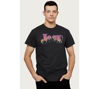 Desert Sunset Silhouette Logo Jeep T-Shirt Jeep Black XL