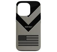 Desert Tan American Flag Tactical Military Patriotic Design Case for iPhone 13 Pro
