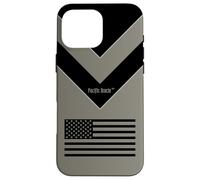 Desert Tan American Flag Tactical Military Patriotic Design Case for iPhone 16 Pro Max
