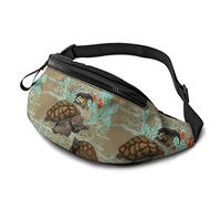 Desert Tortoise Waist Bag with Adjustable Strap Hip Bum Bag for Man Women Outdoors Sports Running Gym Traveling