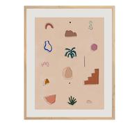 Desert Vibes Poster Multicoloured 30x40