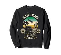 Desert Vibes Southwest USA Hotrod Retro Style Design Sweatshirt