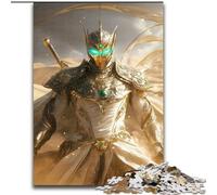 Desert Warrior Jigsaw Puzzles for Teenagers 1000 Piece, Fun Games Every Piece Is Unique - Challenging Family Fun Game (50x75cm)