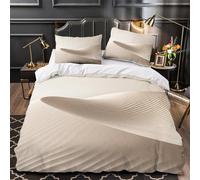 Desert Wave Comforter Cover 3D Design Printed Durable 3 Pcs Bedding Set Zipper Minimalist Landscape Design Duvet Cover Super Soft All Season for Kids Girls Boys Adults Women Teens Double（200x200cm）