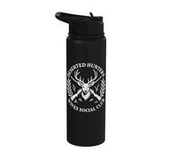 Deserted Hunters Wives Social Club Stainless Steel Insulated Water Bottle