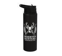 Deserted Hunters Wives Social Club Stainless Steel Insulated Water Bottle