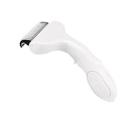 Deshedder Brush - Pet Hair Removal Tool | Rounded Head Comfortable Brushing Long Haired Dogs German Shepherd All Type Groomer Accessory Shedding Care