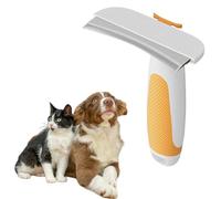Deshedding Brush for Dogs,1Pc Short Haired Undercoat Cat Hair Brush for Shedding,Cat Deshedding Brush Hair Remover for Dogs Cats Grooming Combbing Shedding (A Yellow)