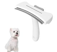 Deshedding Brush for Dogs,1Pc Short Haired Undercoat Cat Hair Brush for Shedding,Cat Deshedding Brush Hair Remover for Dogs Cats Grooming Combbing Shedding (B White)