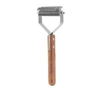Deshedding Dog Brush, Cat Matted Fur Remover Double Sided Undercoat Rake For Dogs Cats Dematting Comb For Dogs Shedding Comb and Dematting Tool For Thinning Removing Shed Fur