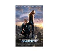 DESHVA Divergent Movie Poster Canvas Poster Bedroom Decor Sports Landscape Office Room Decor Gift Unframe-style 12x18inch(30x45cm)